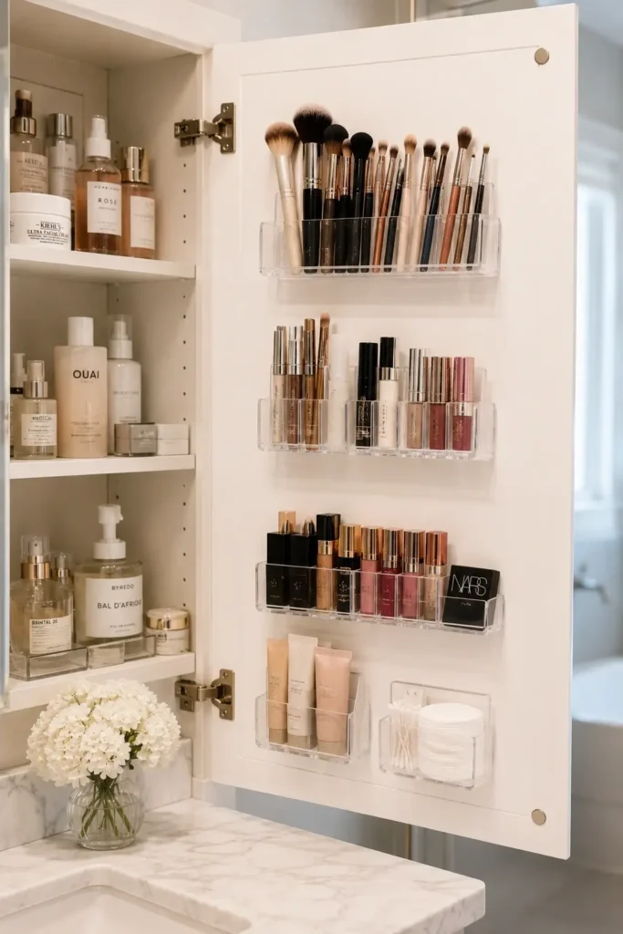 Organizing Skincare and Makeup Together