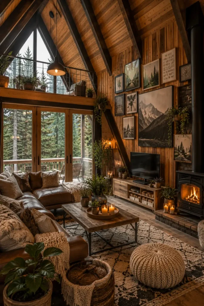 A Frame Home Decorating Ideas