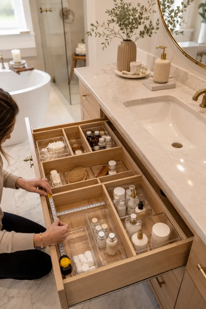 Bathroom Drawer Organization Ideas