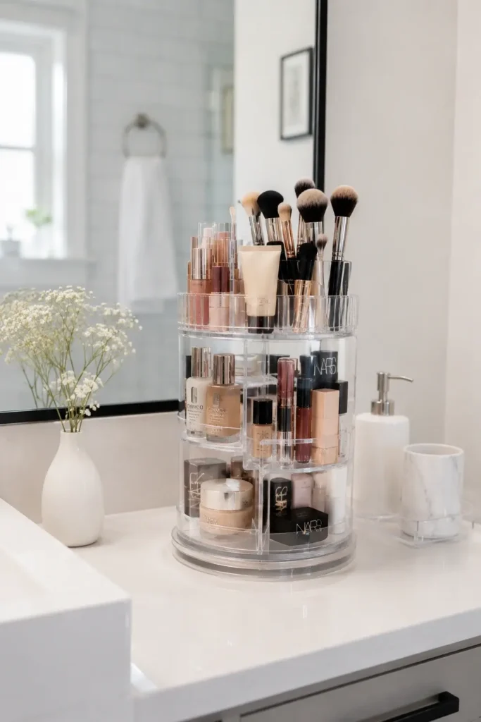 Use Corner Shelves for Extra Storage