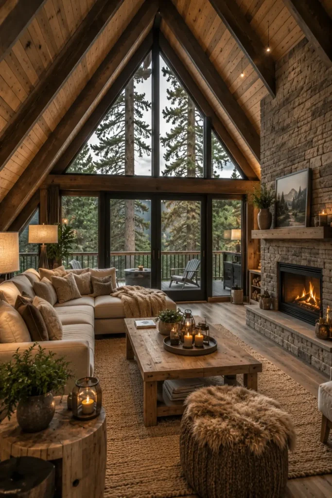 A Frame Home Decorating Ideas