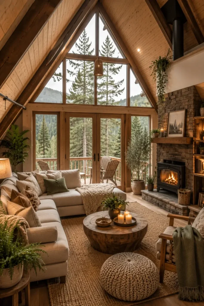 A Frame Home Decorating Ideas