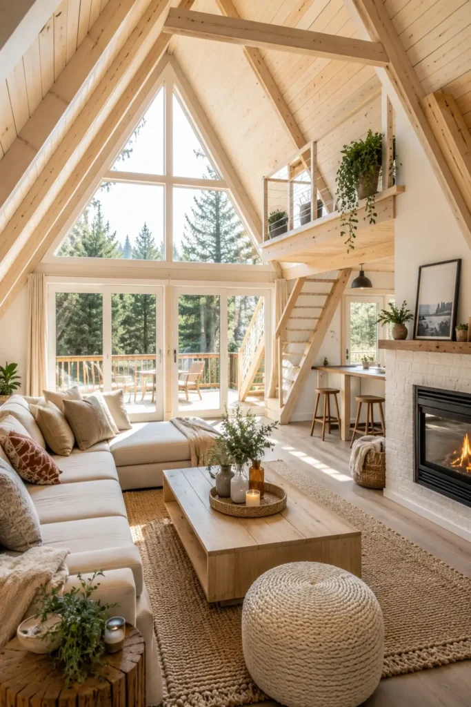 A Frame Home Decorating Ideas