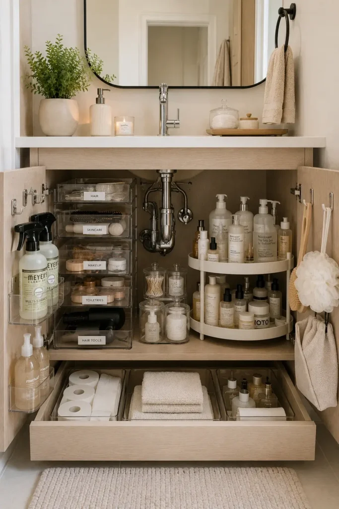 Under-Sink Organization Ideas