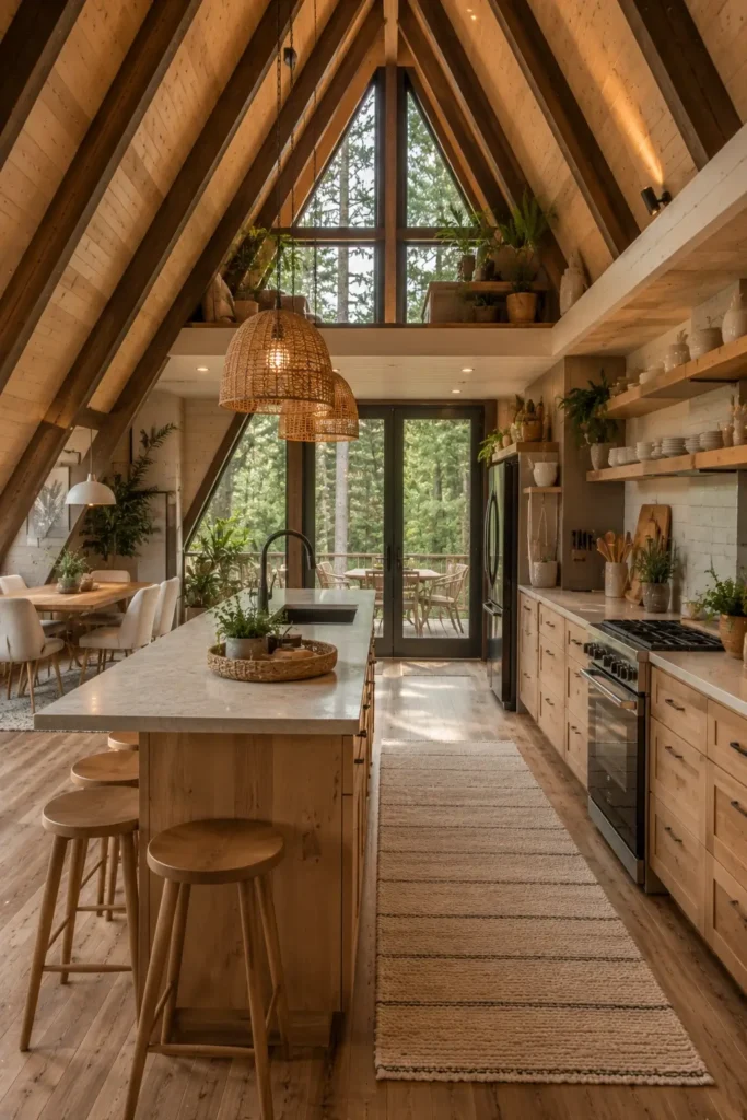 A Frame Home Decorating Ideas