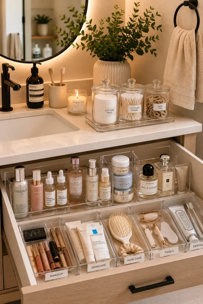 Use Clear Containers for Quick Access
