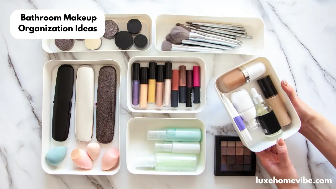 Bathroom Makeup Organization Ideas