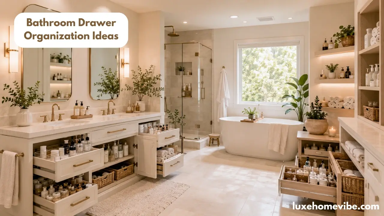 Bathroom Drawer Organization Ideas