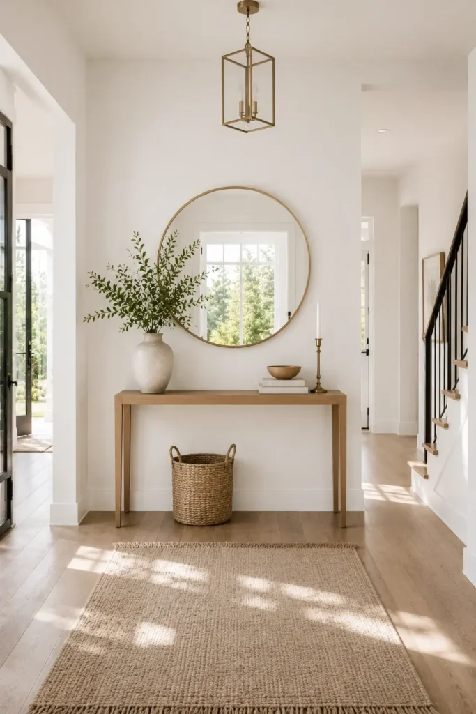 Best White Paint Colors for Hallways and Entryways