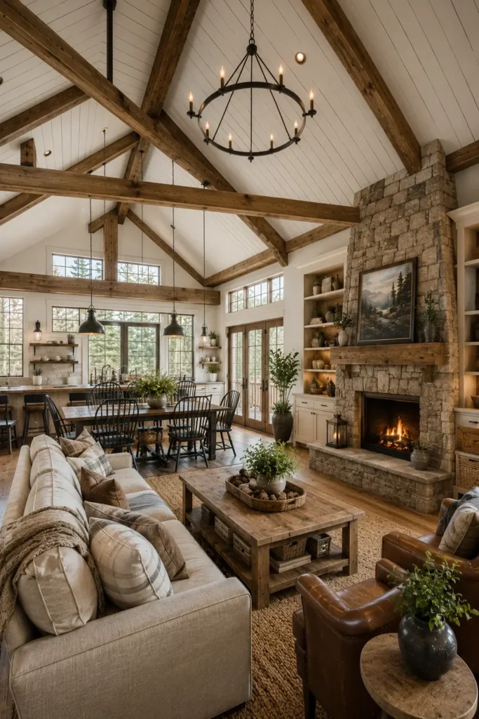 Decorate Your Cabin With Modern Rustic Style