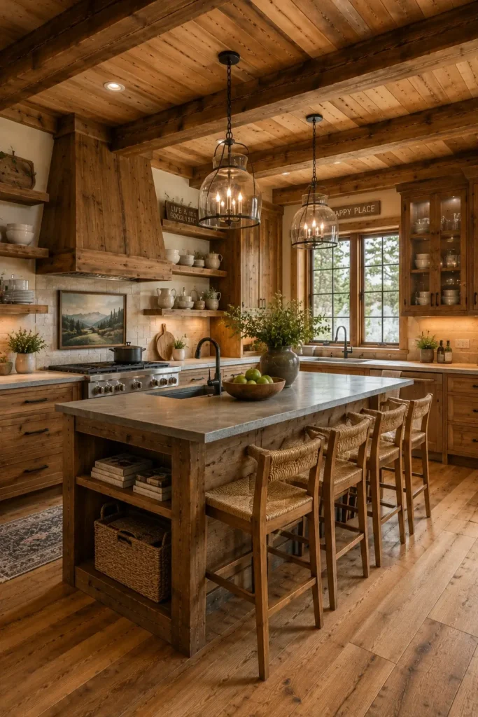 Log Cabin Kitchen Remodeling Ideas