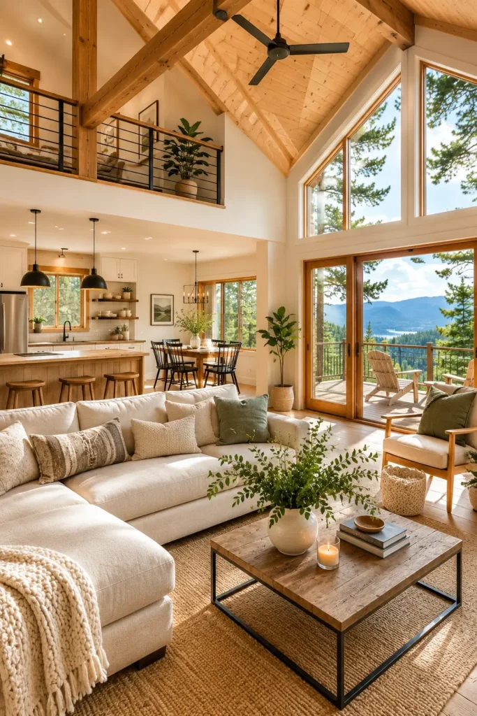 Enhance Natural Light in Your Log Cabin