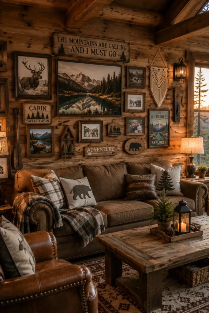 Decorate Your Cabin With Rustic Wall Art