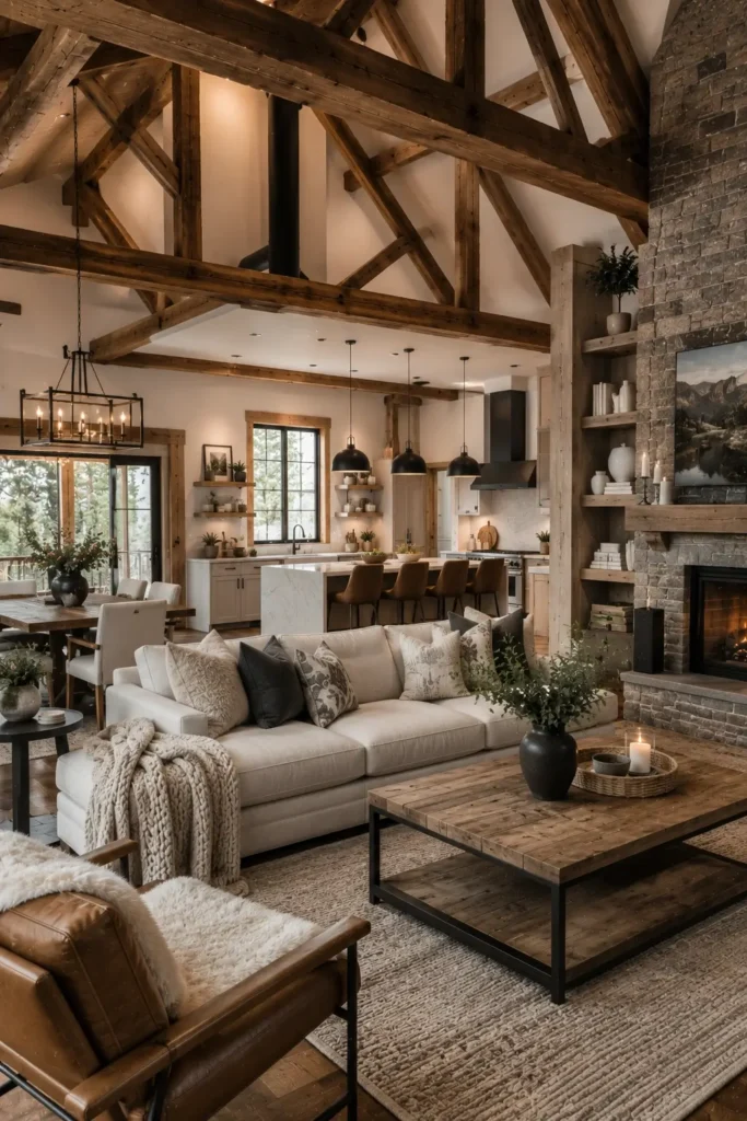 Cabin Interior Design Ideas That Blend Rustic and Modern