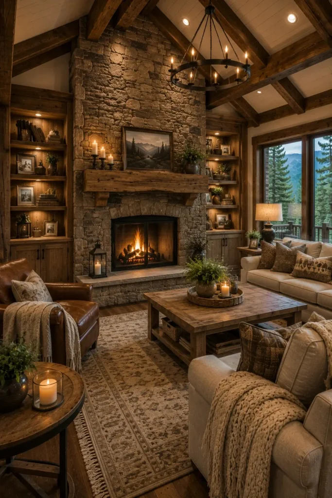Log Cabin Renovation Ideas for Walls and Trim