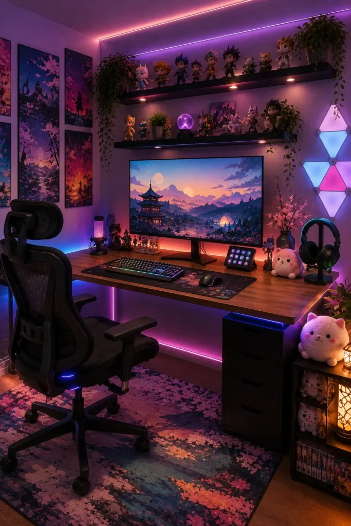 Anime Gaming Room Ideas