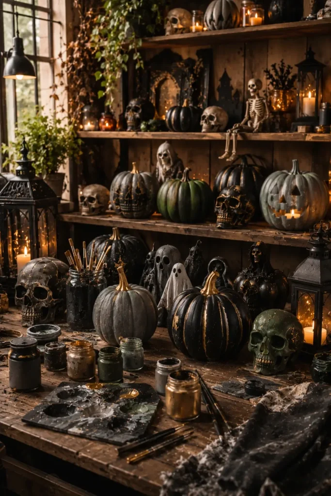 Upgrade Old Halloween Decorations With Paint