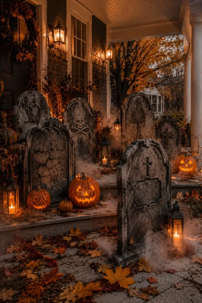 Make Cardboard Tombstones