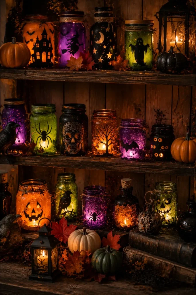 Decorate With Recycled Glass Jars