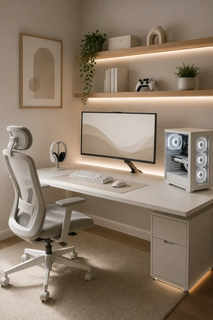 Minimalist Gaming Room Ideas