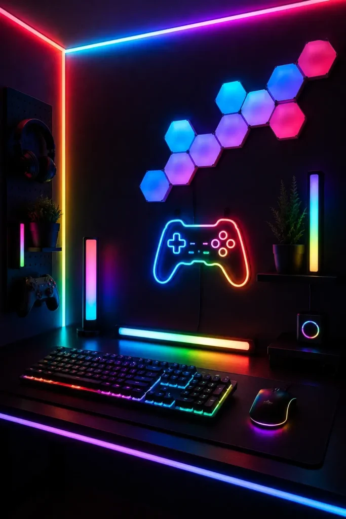 RGB Gaming Room Ideas