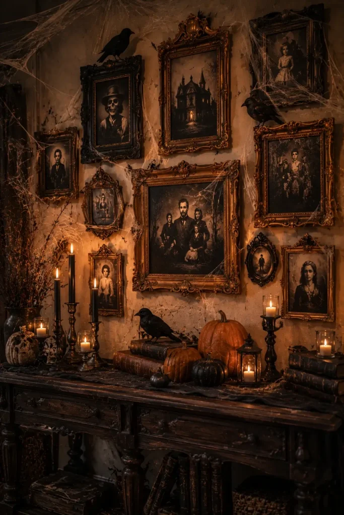DIY Haunted Picture Frames