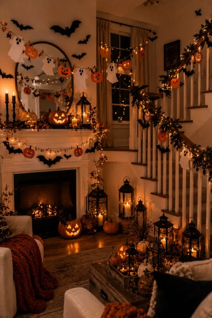 Homemade Halloween Garlands