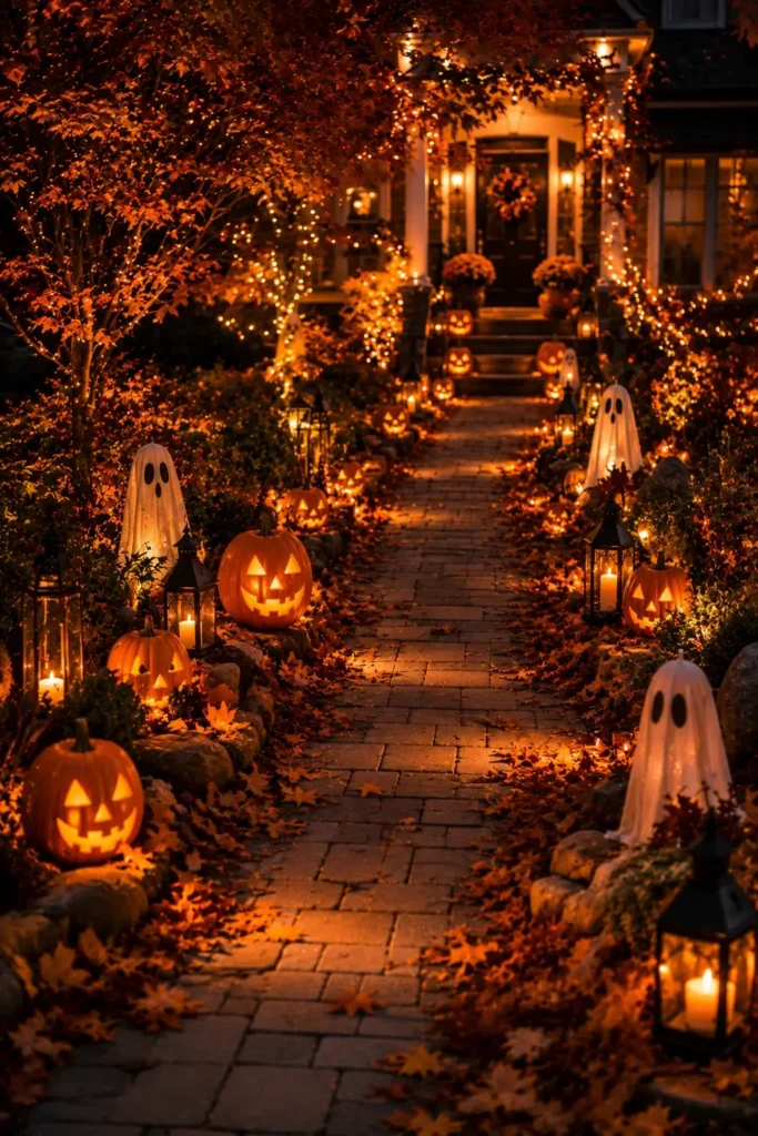 Halloween Walkway Lighting