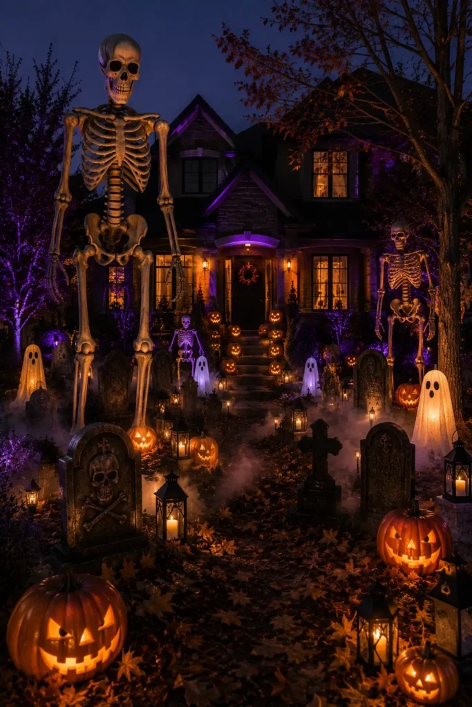Front Yard Halloween Displays