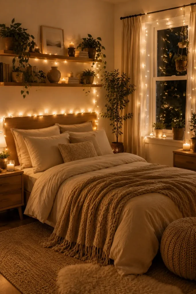 Add Warm Fairy Lights