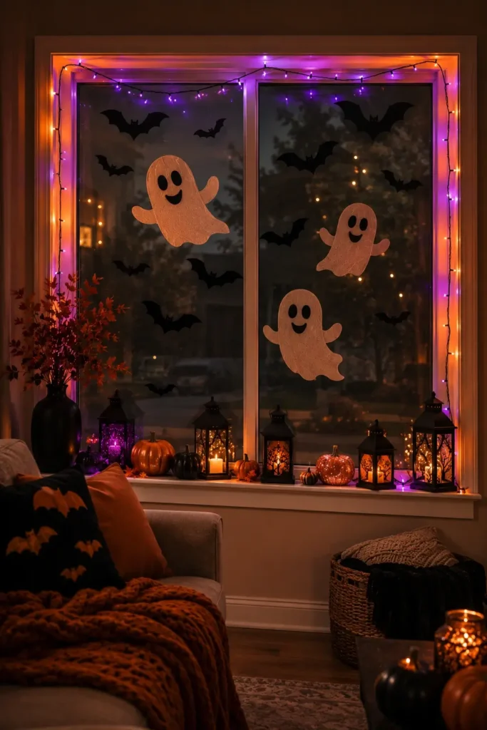 Halloween Window Decor