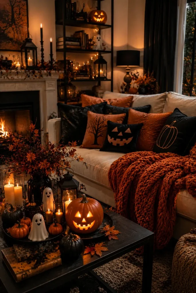 Halloween Living Room Decor