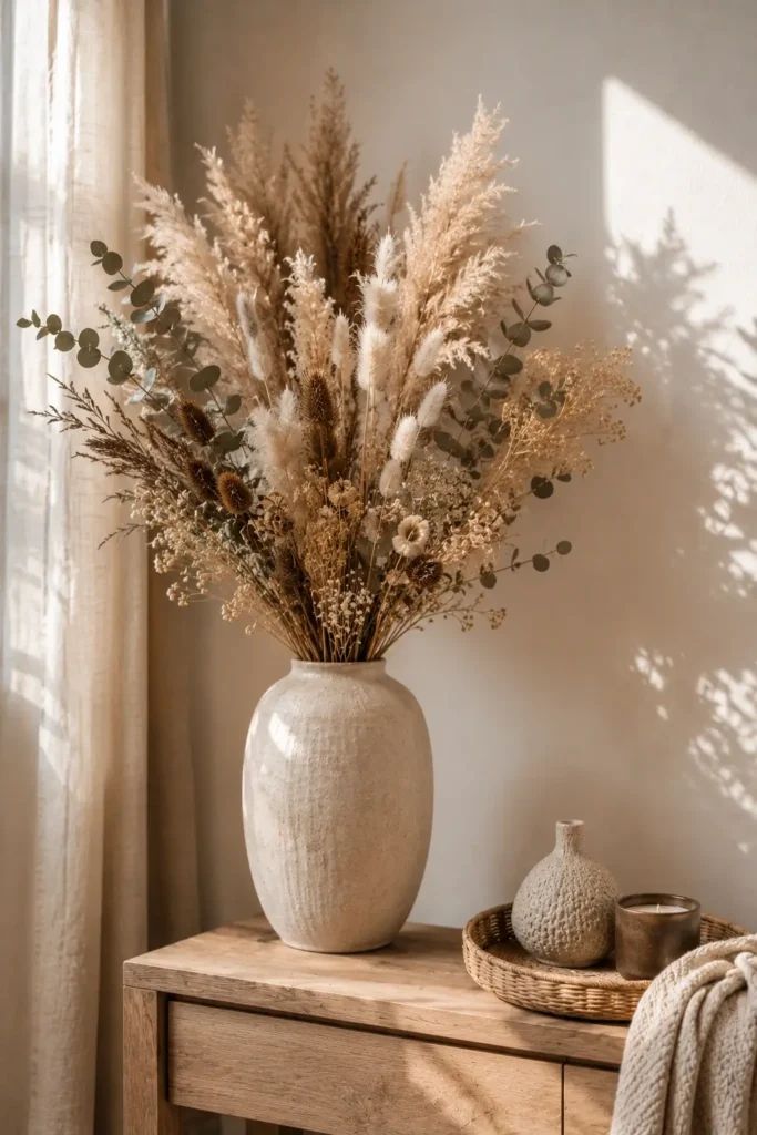 Decorate With Dried Flowers