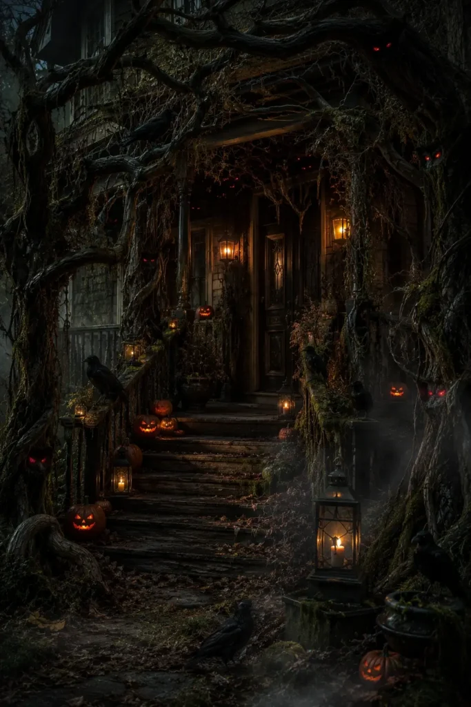 Creepy Forest Porch