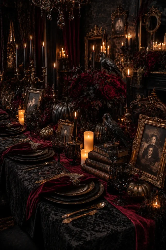 Create a Victorian Gothic Romance Table