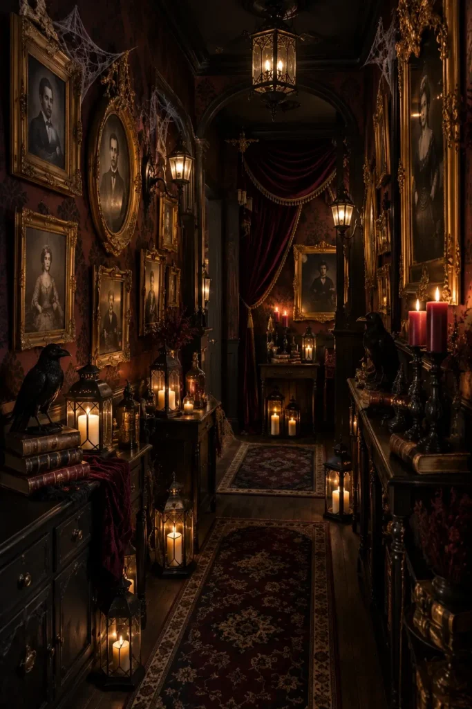 Haunted Victorian Hallway