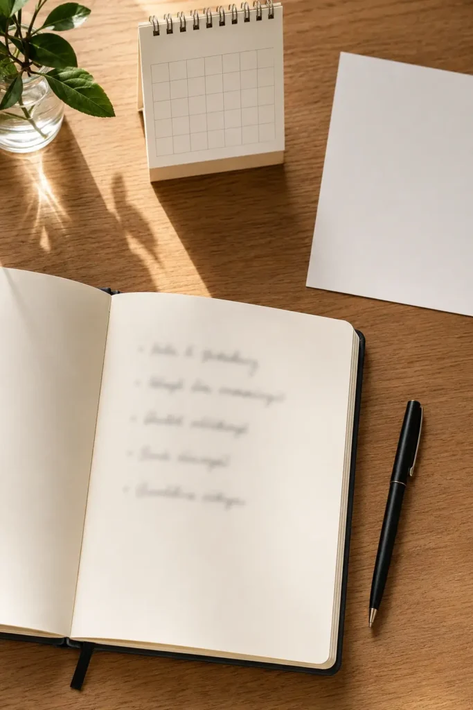 Write Down Your Goals