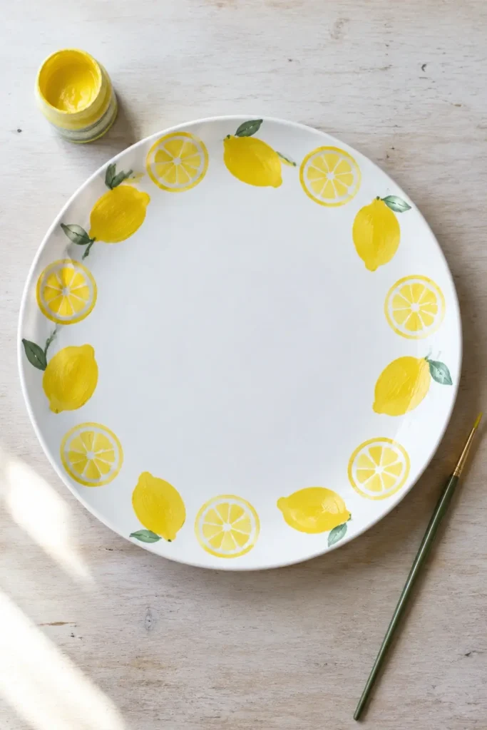 Lemon Slice Plate