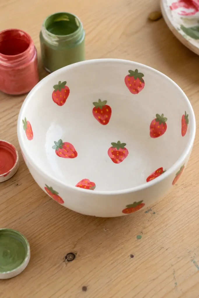 Strawberry Picnic Bowl