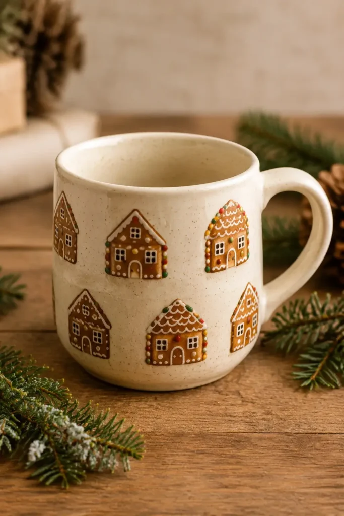 Gingerbread House Mug